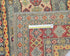 3x5 Gray Kuba Afghan Hand Knotted Wool Area Rug